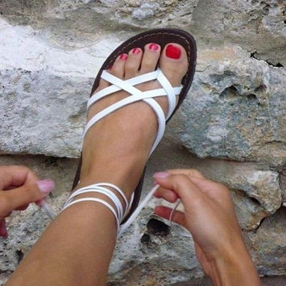 Sandales À Bandage