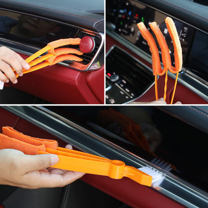 Brosse À Fentes Pour Épousseter Amovible Et Lavable