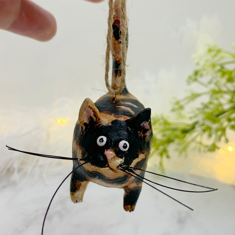 🎉Vente anticipée de Noël - 49 % OFF 🎁Sculpture miniature de chaton