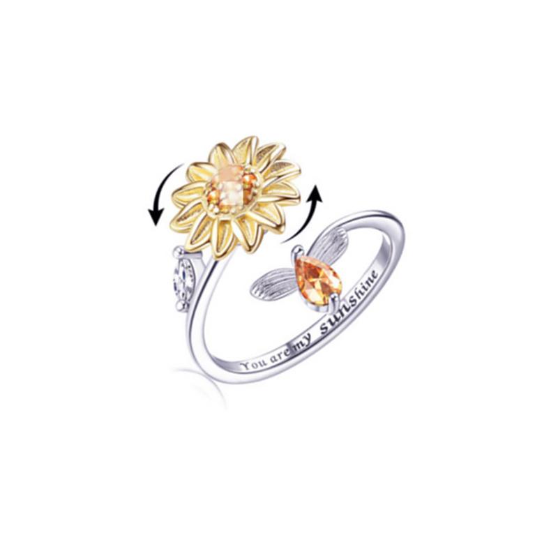💕Anneau Tournesol Tournesol