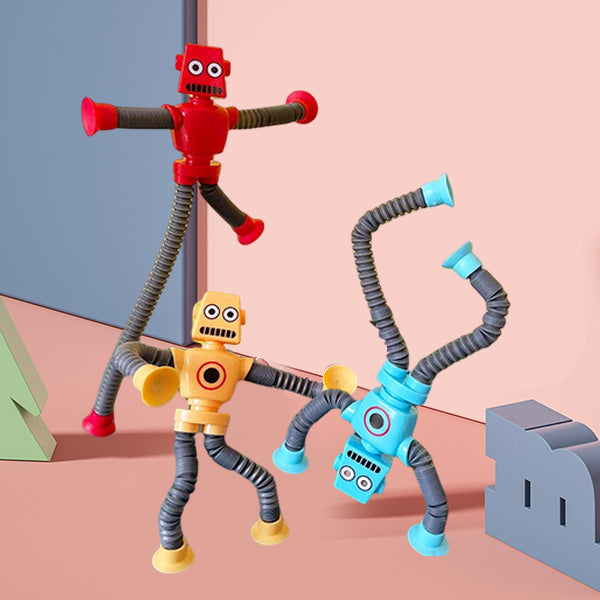 Robot ventouse tube télescopique