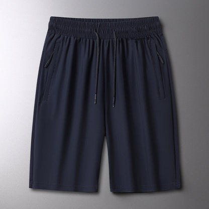 Short homme en soie glacée