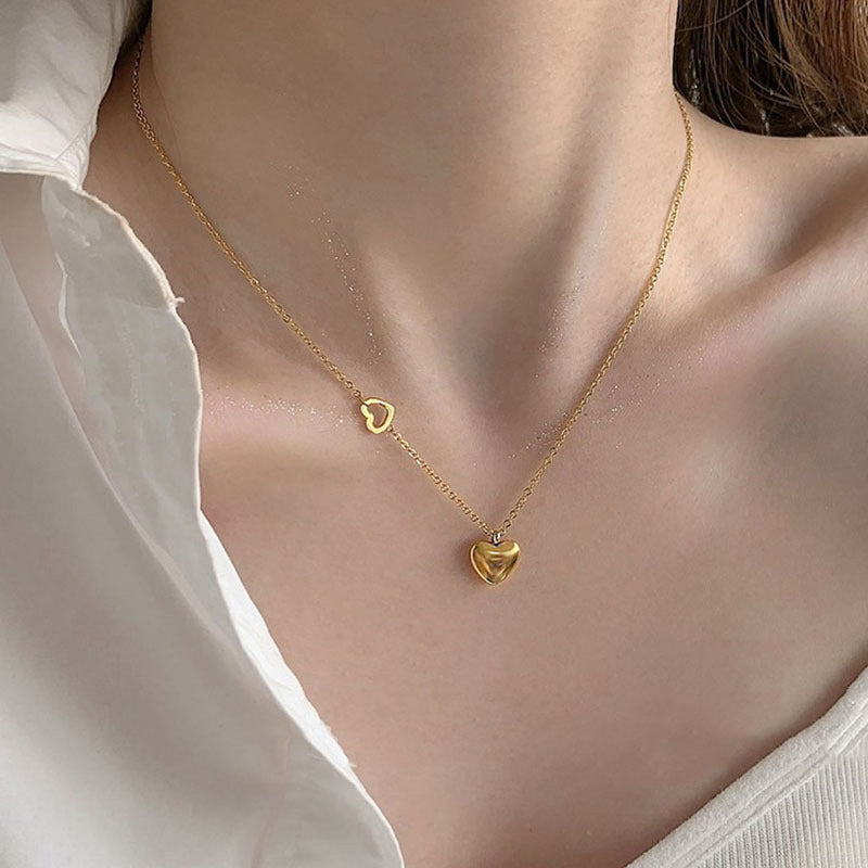 Collier Deux Coeurs