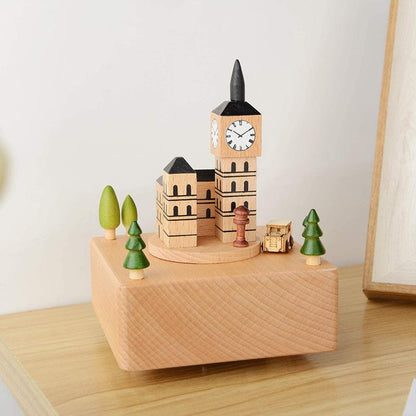 🎵Boîte à musique en bois pour enfants ou amis🌠