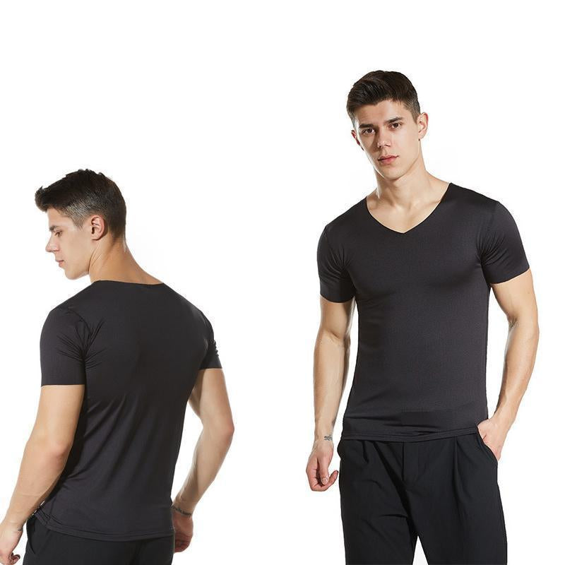 T-shirt À Séchage Rapide en Soie de Glace