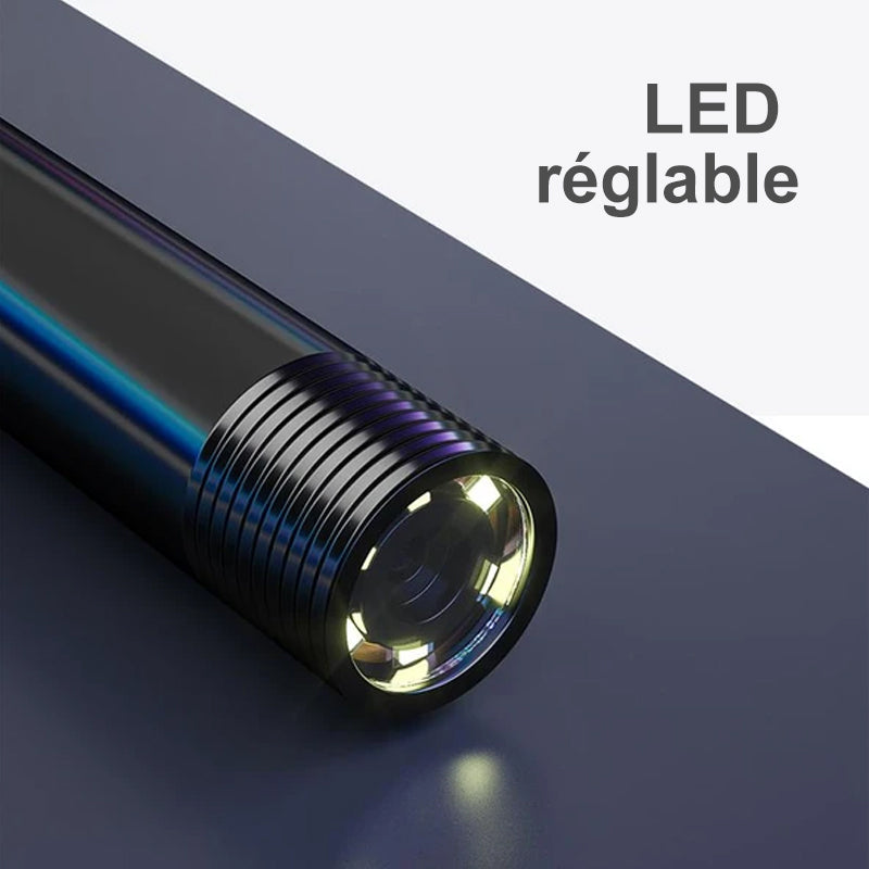 🔥Caméra d'Endoscope WiFi Semi-rigide à Mise au Point Automatique