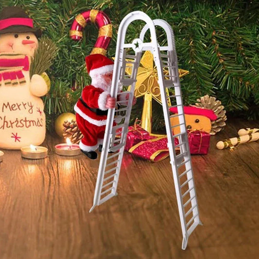 Père Noël grimpant électrique