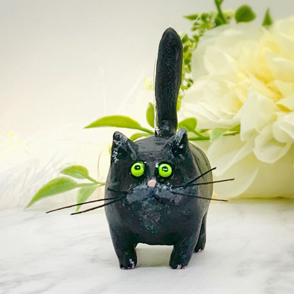 🎉Vente anticipée de Noël - 49 % OFF 🎁Sculpture miniature de chaton
