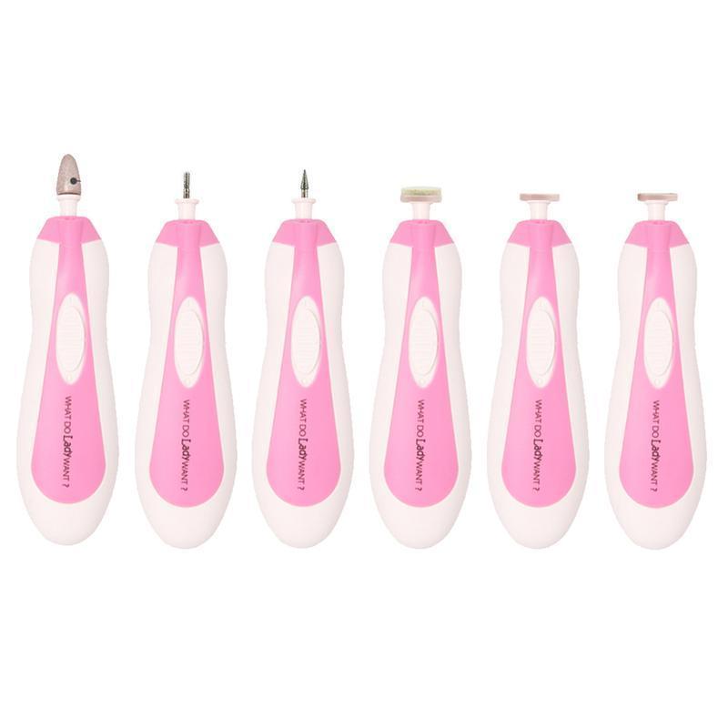 6 en 1 Set Manucure Pedicure Electrique
