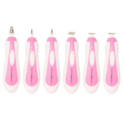 6 en 1 Set Manucure Pedicure Electrique