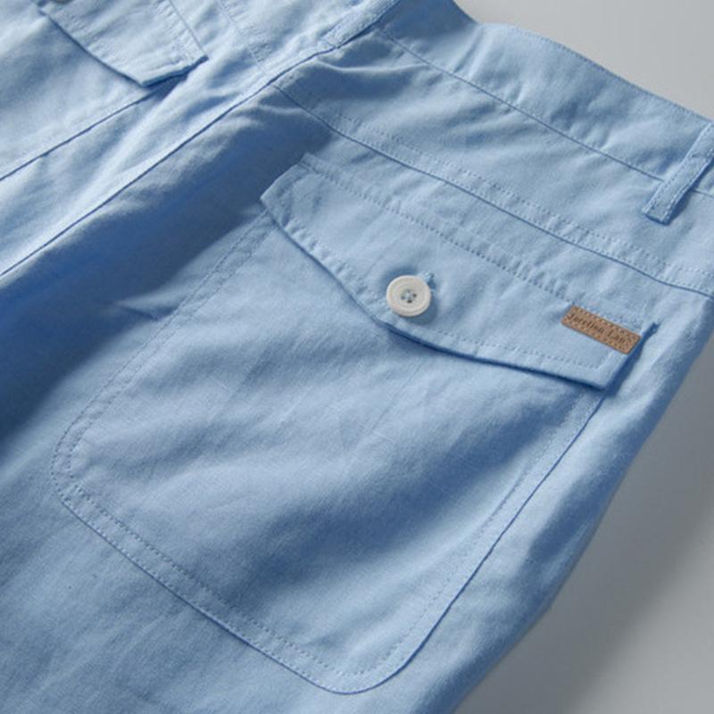 Short en Lin pour Hommes