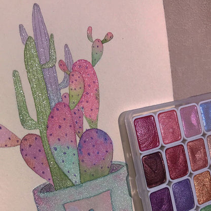Set d'aquarelles 20 couleurs