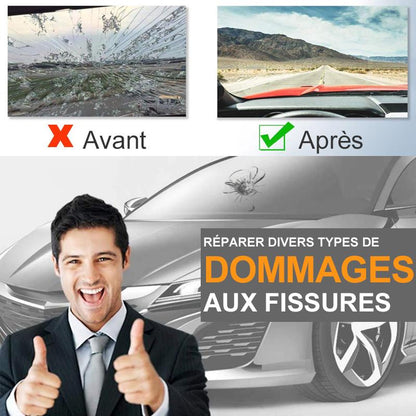 🔥Liquide de réparation pour nano verre automobile
