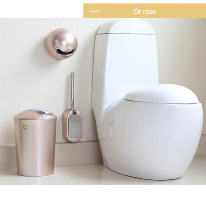 Porte Brosse de Toilette Murale