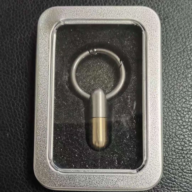 Multifonctionnel Microcapsule Outil de Coupe Porte-clé Ornement