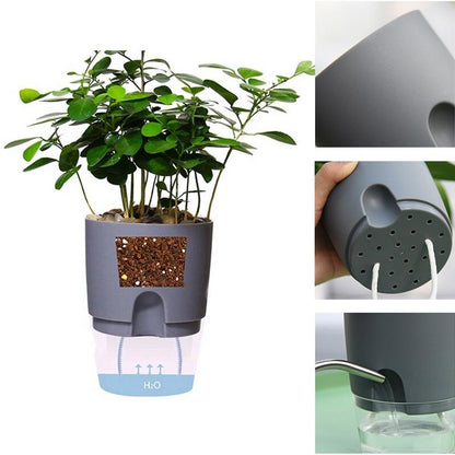 Pot écologique auto-arrosant
