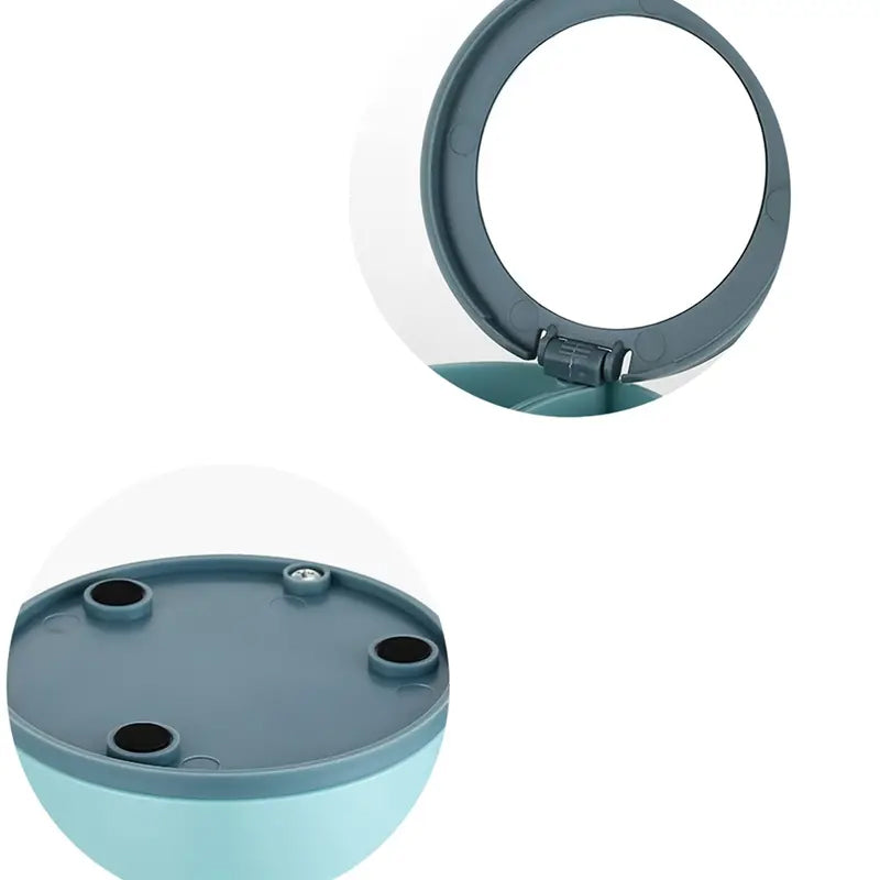 Boîte à bijoux rotative multicouche