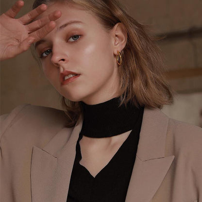 Boucles d'oreilles rétractables - pas besoin de piercing