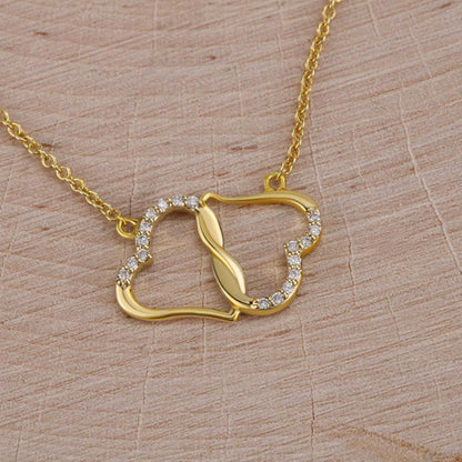 Collier Boucle Coeur Saint Valentin