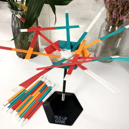 Jeu d'empilage de bâtonnets Multicolore 36 pièces