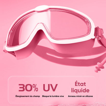 Lunettes de natation antibuée à large monture🥽