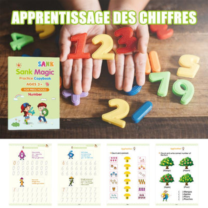 👨‍👶‍👦Cahier d'Exercice d'Écriture pour Enfant d'Âge Préscolaire