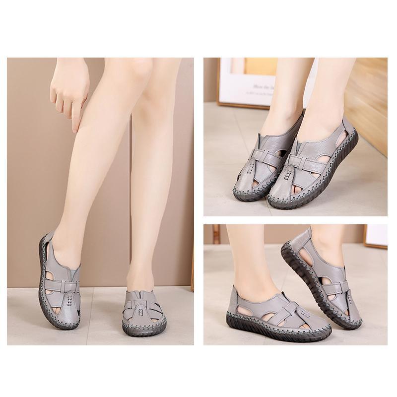 Sandales en cuir faites main