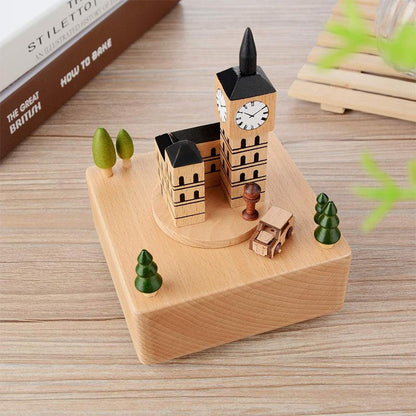 🎵Boîte à musique en bois pour enfants ou amis🌠