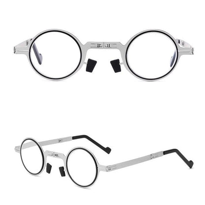 Lunettes de Lecture Pliables Anti-Lumière Bleue en Titane