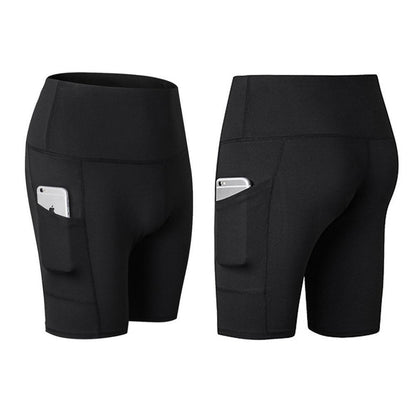 Short De Sport Taille Haute pour Femmes