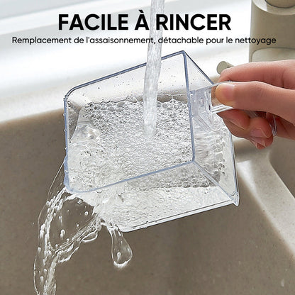 Boîte de rangement murale pour assaisonnement