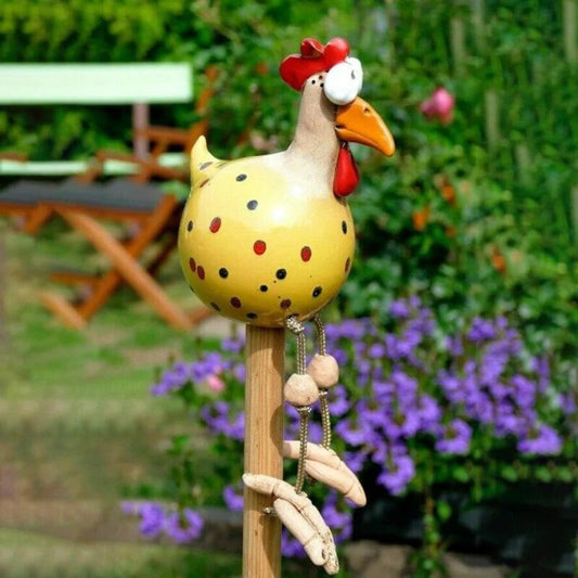 Jouet Drôle de Poulet Décor pour Jardin