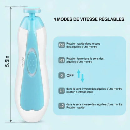 Ensemble de coupe-ongles pour bébé de qualité supérieure