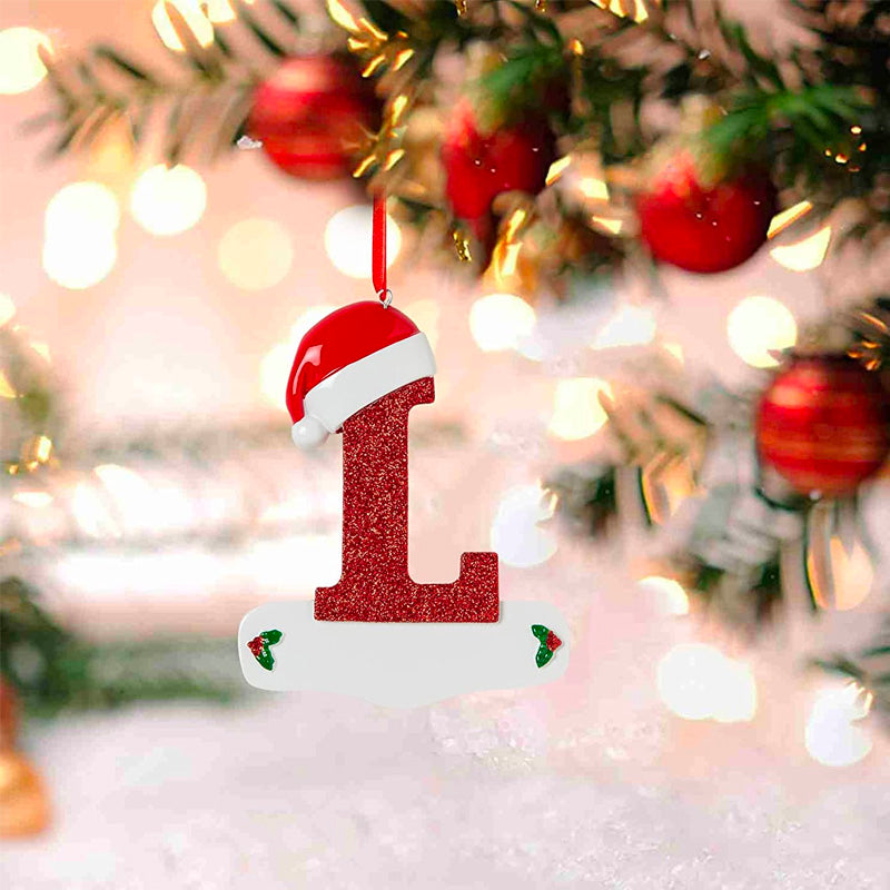 🎄VENTE CHAUDE DE NOËL🎄Ornements personnalisés de 24 lettres de Noël