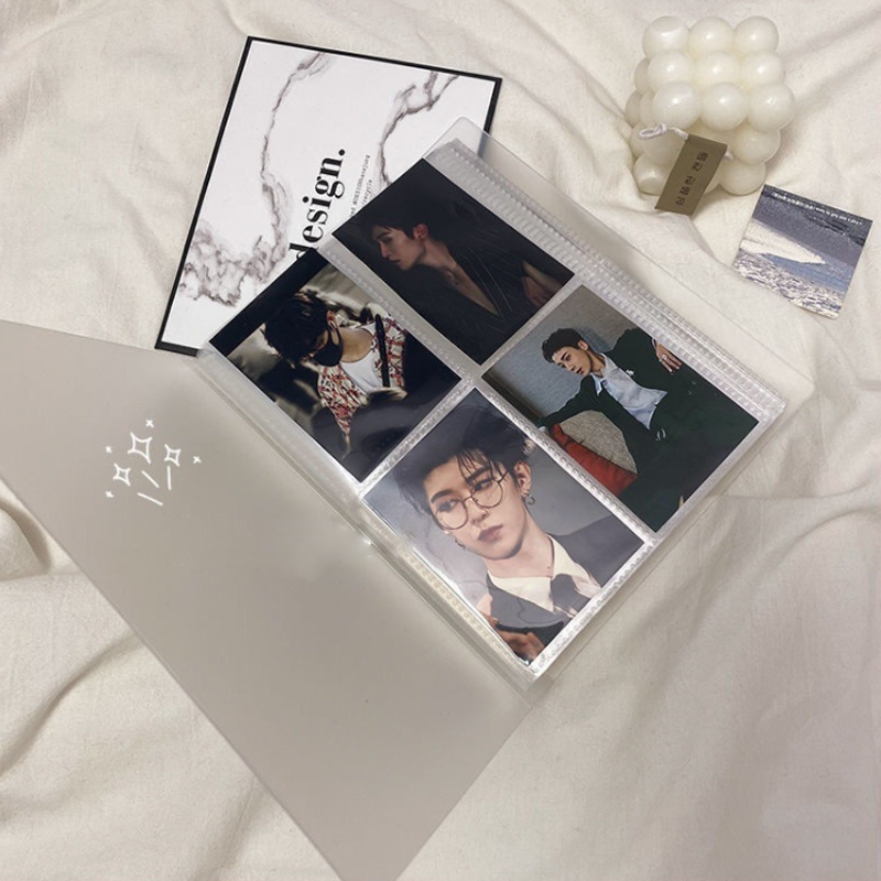 🎁Sac de Rangement Pour Album à Bijoux Transparent Simple