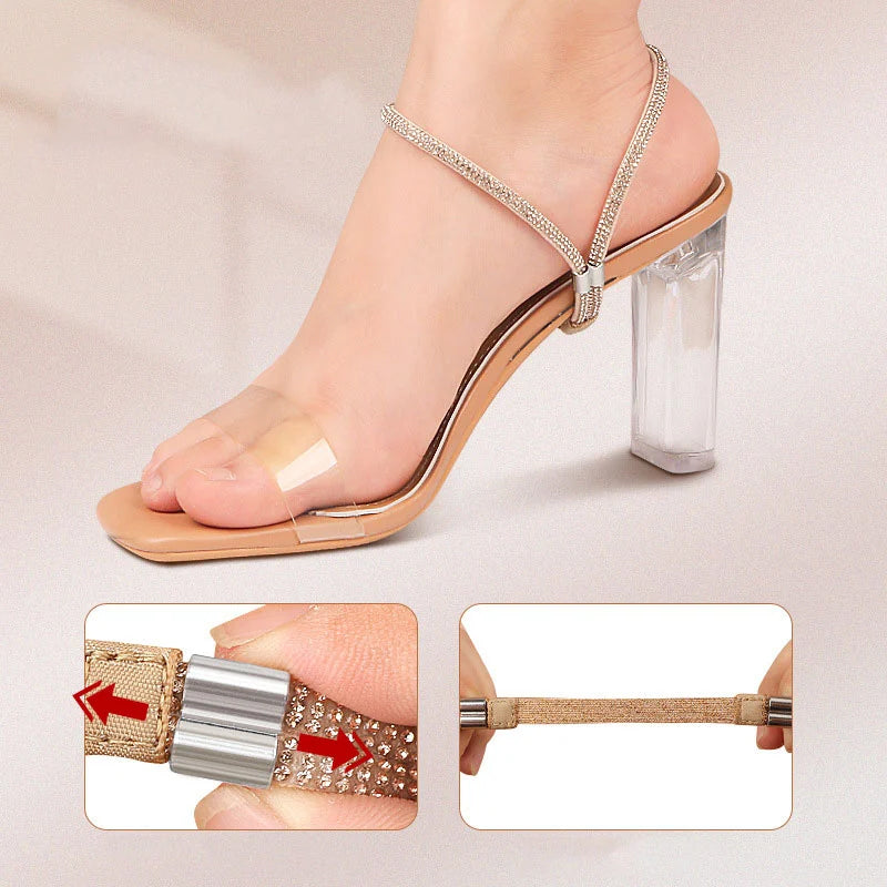 Sangles élastiques pour chaussures à talons hauts