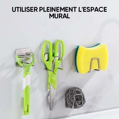 Egouttoir à éponge en acier inoxydable
