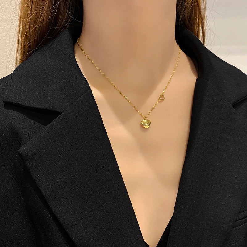 Collier Deux Coeurs