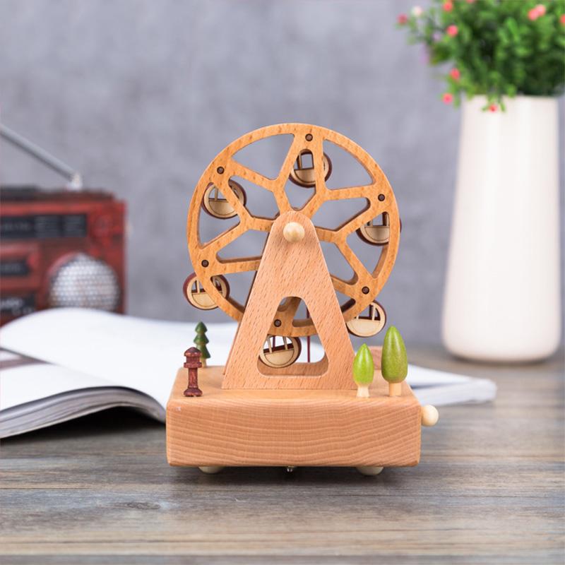 🎵Boîte à musique en bois pour enfants ou amis🌠