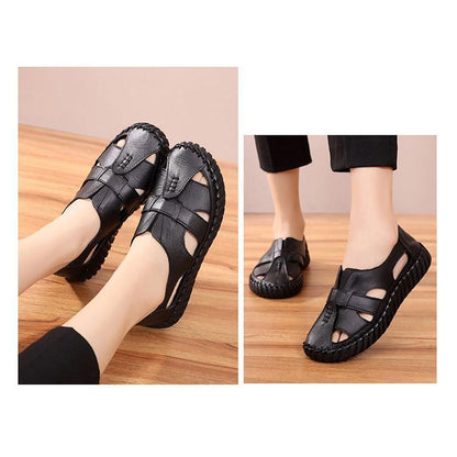 Sandales en cuir faites main