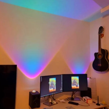 Projection du coucher de soleil Lampes d'armoire