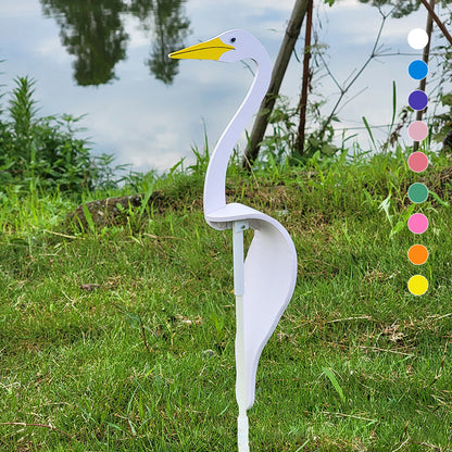 Décoration de jardin oiseaux tournoyants
