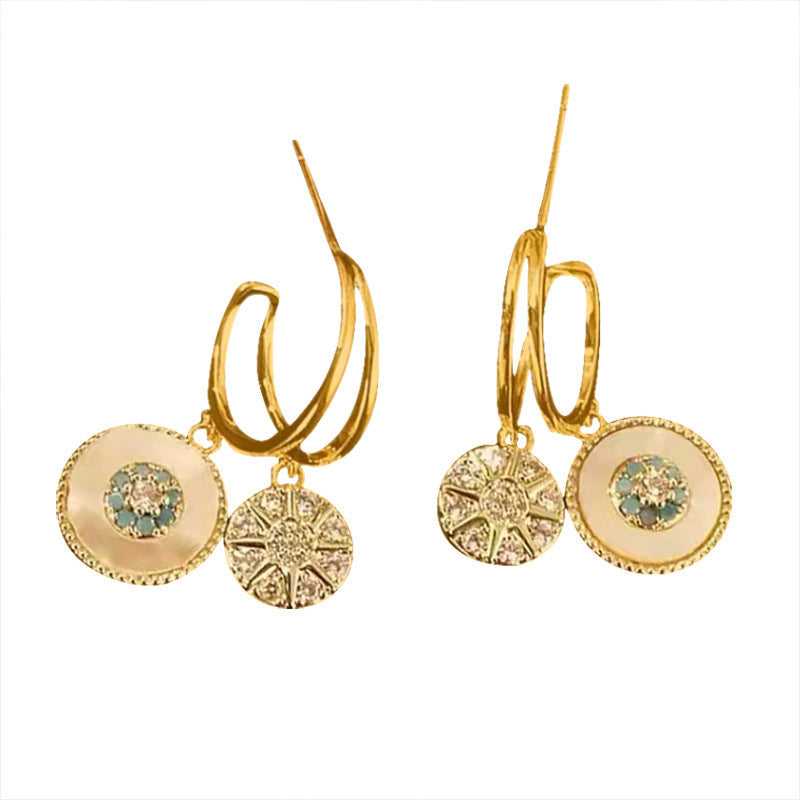 Boucles d'oreilles "Fille de la mer"