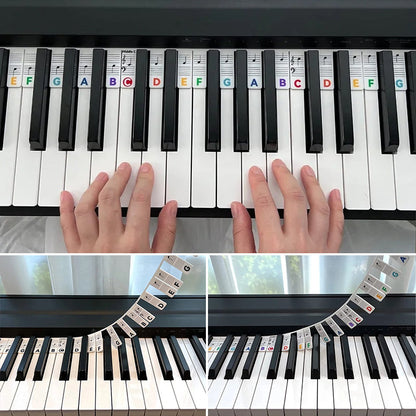 🎁Étiquettes Amovibles pour Partitions de Clavier de Piano