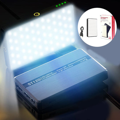 Lampe de téléphone LED avec clip avant et arrière