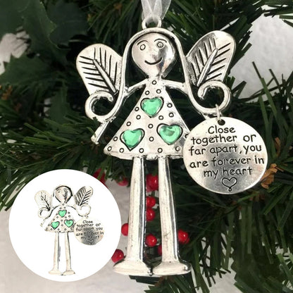 🪽Crazy Beautiful Friends Forever – Décoration d'ange, cadeau de Noël.
