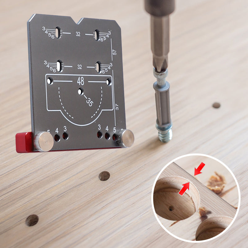 Localisateur de Poinçons de Charnière de 35 mm