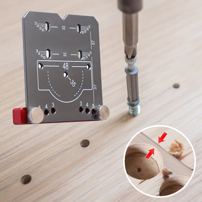 Localisateur de Poinçons de Charnière de 35 mm