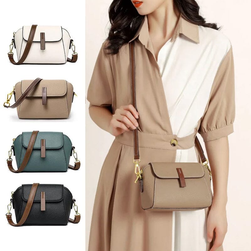 Sac à Bandoulière en Cuir Souple de Luxe Léger
