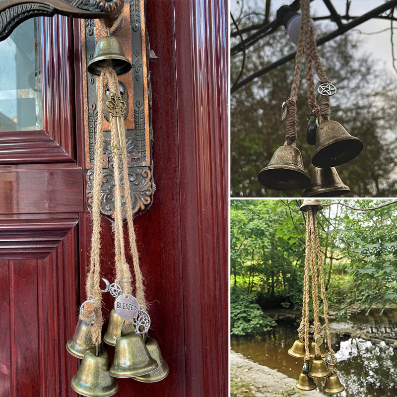 Cloche porte-bonheur de l'exorcisme